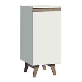 Balcão Madesa Reims 35 cm 1 Porta Branco