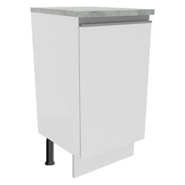 Balcão Madesa Glamy 40 cm 1 Porta Branco