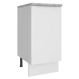 Balcão Madesa Stella 35 cm 1 Porta Branco
