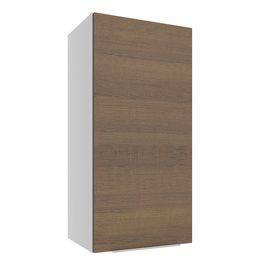 Armário Aéreo Madesa Stella 35 cm 1 Porta Branco/Rustic