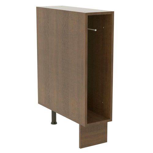 Balcão Porta-Pano Madesa para Cozinhas Lux, Glamy e Stella 20 x 60 cm (Sem Tampo) Rustic