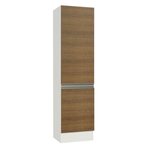 Paneleiro Madesa Smart 2 Portas Branco/Rustic