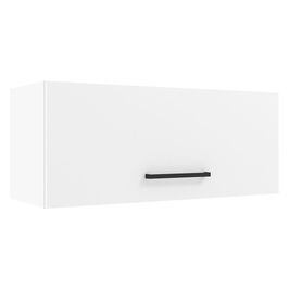 Armário Aéreo Madesa Agata 80 cm 1 Porta Basculante Branco