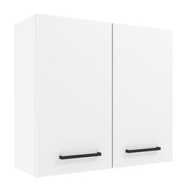 Armário Aéreo Madesa Agata 70 cm 2 Portas Branco