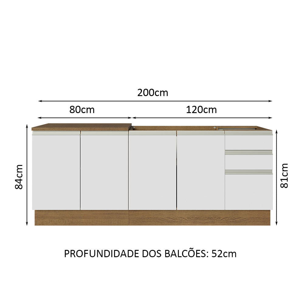 Kit Quarto Sapateira Vertical 3 Gavetas Basculantes Dark Branco e