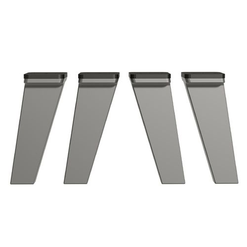 Kit com 4 Pés de Polipropileno para Cozinhas Nice Madesa
