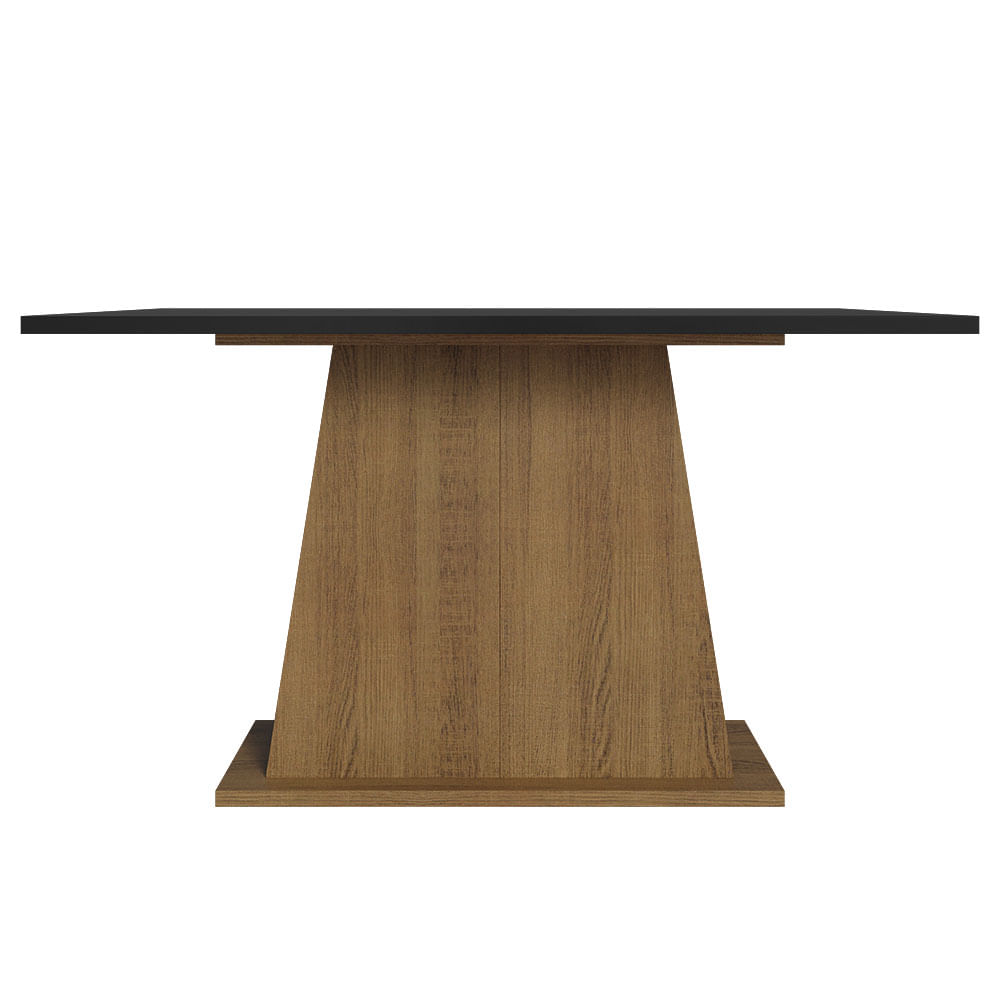 Mesa de Jantar Kobo tampo madeira- Móveis Santo Agostinho