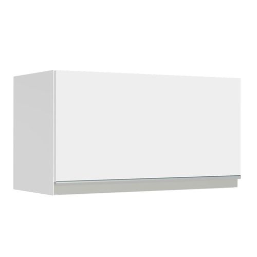 Armário Aéreo Madesa Glamy 60 cm 1 Porta Basculante Branco