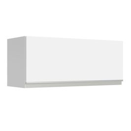 Armário Aéreo Madesa Glamy 80 cm 1 Porta Basculante Branco