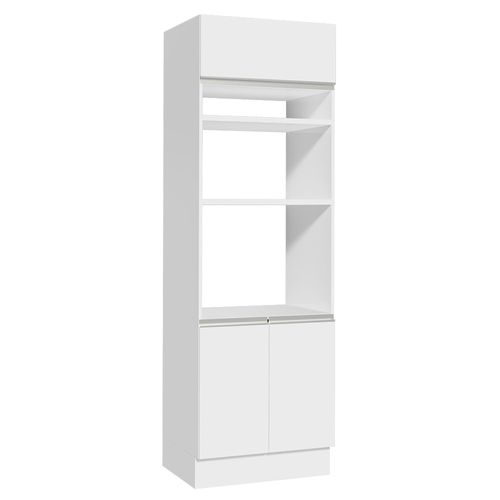 Torre Quente Madesa Glamy 70 x 60 cm 3 Portas Branco
