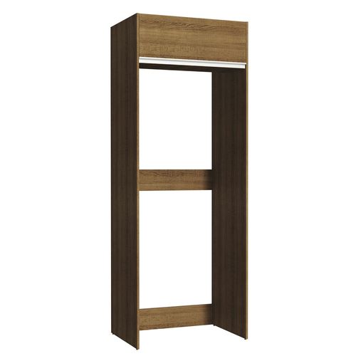 Porta-Geladeira Madesa Glamy 1 Porta Basculante Rustic