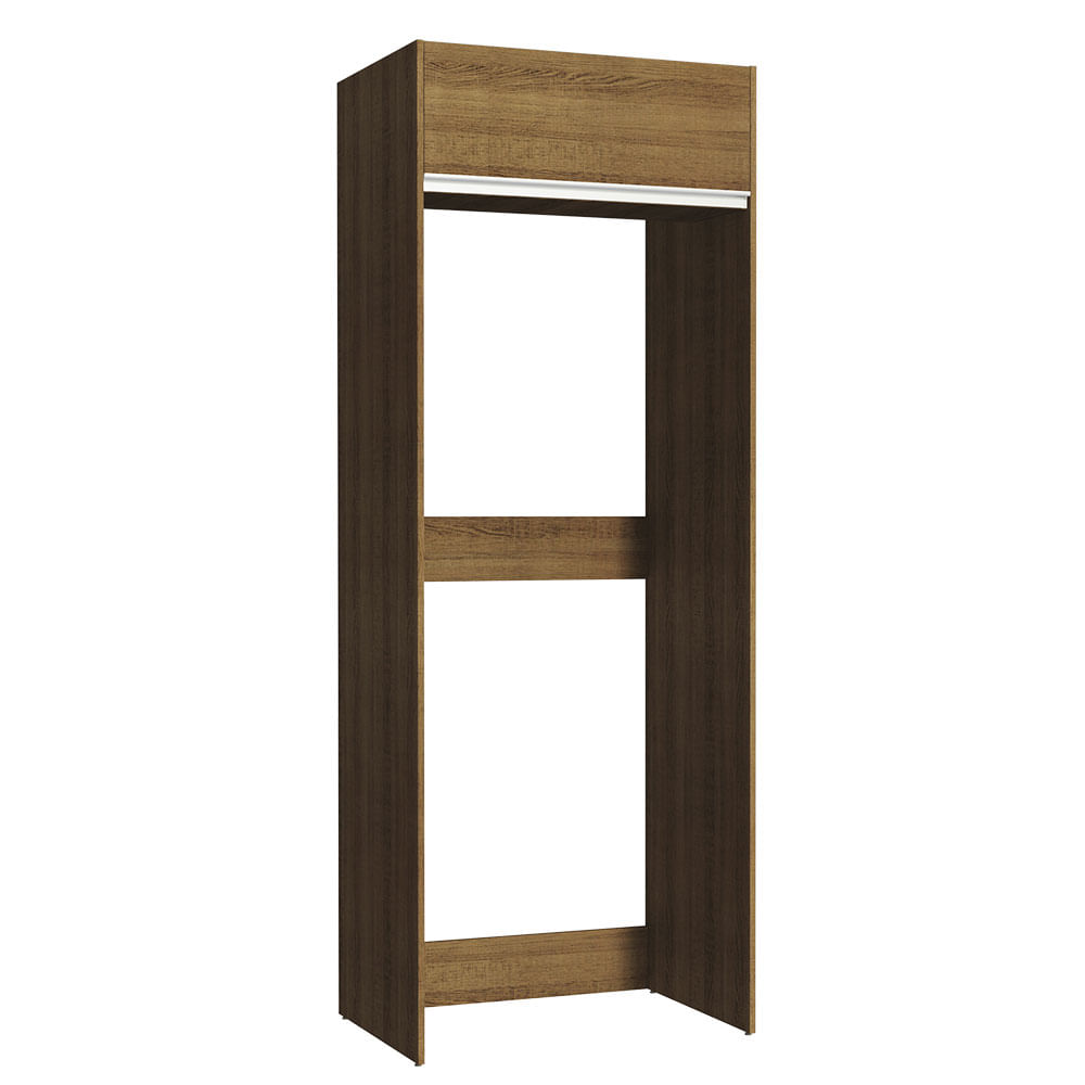 Porta-Geladeira Madesa Glamy 1 Porta Basculante Rustic