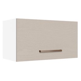 Armário Aéreo 60 cm 1 Porta Basculante Branco/Crema Agata Madesa