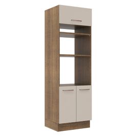 Torre Quente 70 x 60 cm 3 Portas Rustic/Crema Agata Madesa