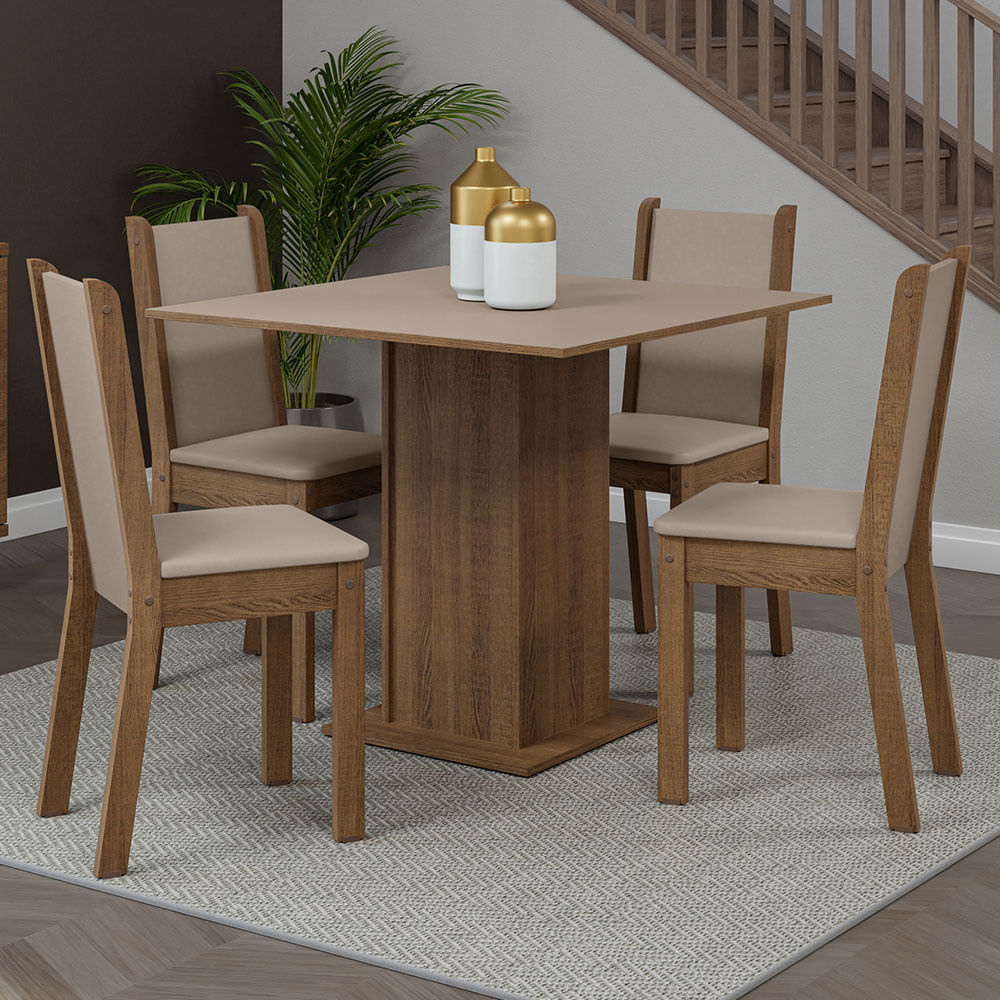 Escolha e combine mesas e cadeiras de jantar de forma funcional e