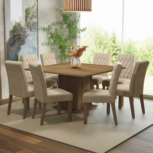 Conjunto Sala de Jantar com 8 Cadeiras - WP 56507