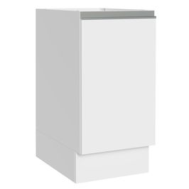 Balcão Cozinha 40 x 60 cm 1 Porta (Sem Tampo) Branco Glamy Madesa