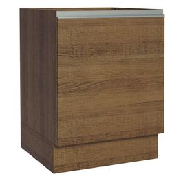 Balcão Cozinha 60 x 60 cm 1 Porta (Sem Tampo) Rustic Glamy Madesa