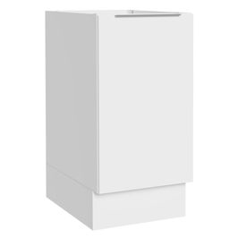 Balcão Cozinha 40 x 60 cm 1 Porta (Sem Tampo) Branco Stella Madesa