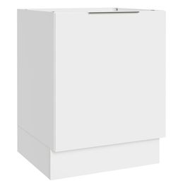 Balcão Cozinha 60 x 60 cm 1 Porta (Sem Tampo) Branco Stella Madesa