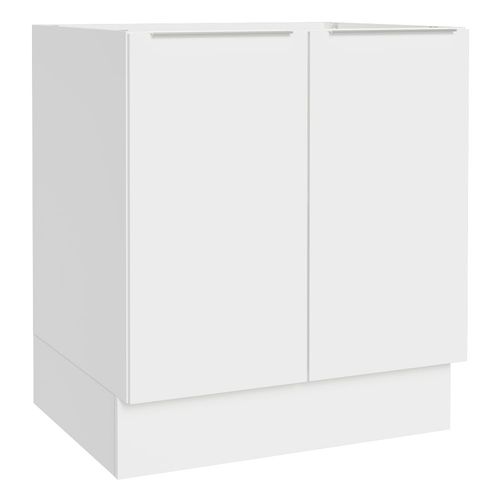 Balcão Cozinha 70 x 60 cm 2 Portas (Sem Tampo) Branco Stella Madesa