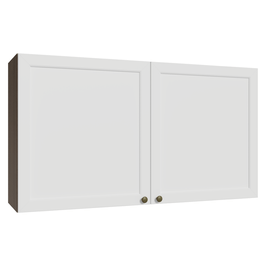 Armário Aéreo 120 cm 2 Portas Rustic/Branco Vik Madesa
