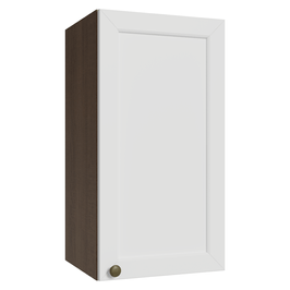 Armário Aéreo 35 cm 1 Porta Rustic/Branco Vik Madesa