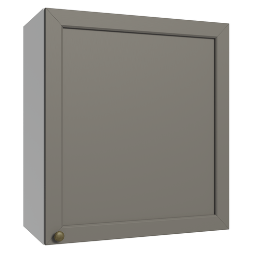 Armário Aéreo 60 cm 1 Porta Branco/Cinza Vik Madesa
