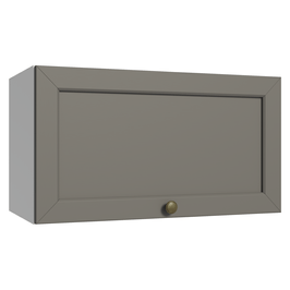 Armário Aéreo 60 cm 1 Porta Basculante Branco/Cinza Vik Madesa