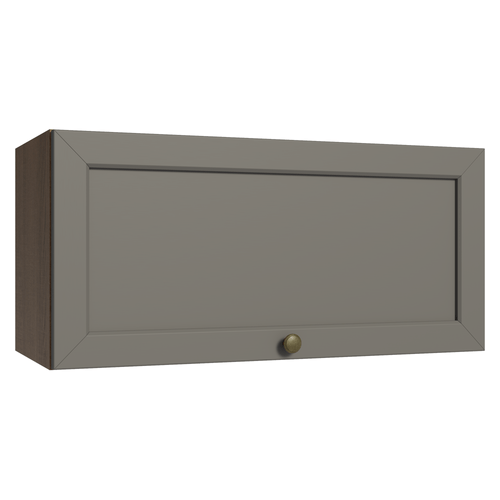 Armário Aéreo 70 cm 1 Porta Basculante Rustic/Cinza Vik Madesa