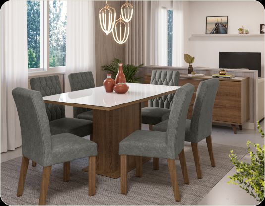 Sua Sala de Jantar, Seu Estilo!